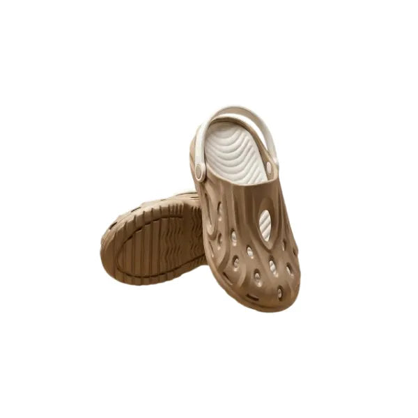 All Wear Lightweight EVA Garden Clogs | Breathable Unisex Slip-On Comfort Shoes - Beige - All Wear